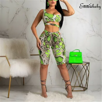 

Womens Autumn Casual Shinny Tube Top Shorts Bodycon Two Piece Set Outfits Short Sport Jumpsuit Sets Summer Beach Sunsuit Fashion