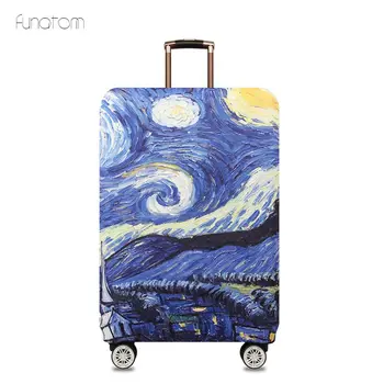 

Thicker Travel Suitcase Protective Cover Luggage Case Travel Accessories Elastic Luggage Dust Cover Apply to 18''-32'' Suitcase