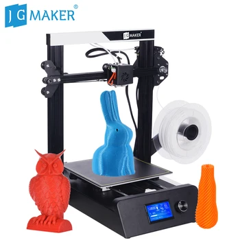 

Desktop 3D Printer Kit 220*220*250mm Build Size with Heat Bed LCD Display Resume Print Filament Runs Out Detection 8G SD Card