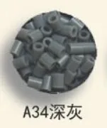 1000pcs /Bag 2.6mm Mini Hama Beads kids toys Available Perler PUPUKOU Activity Fuse Beads 41