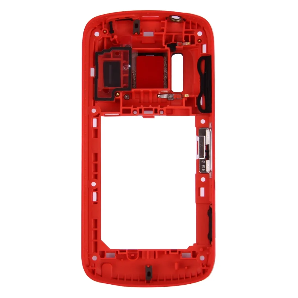 Для Nokia 808 PureView средняя рамка ободок(красный) для Nokia 808