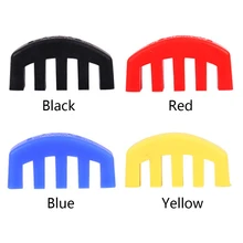 Уменьшить объем сурдина для скрипки резиновый Электрический музыкальный инструмент Тихая практика пять-зубец Профессиональный для скрипки 1/2-3/4