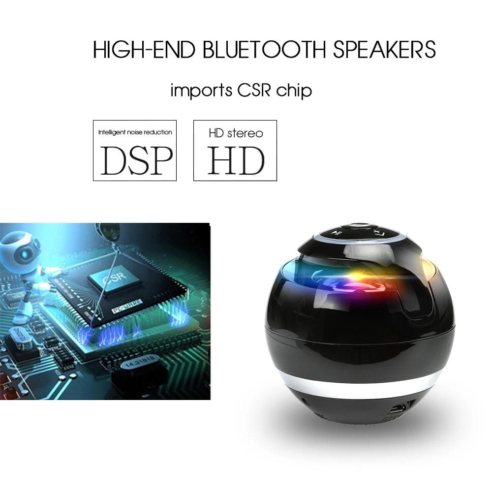 Abuzhen портативная мини bluetooth колонка беспроводная гарнитура светодиодный