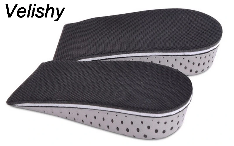 Дышащие вставки для обуви Velishy унисекс мужчин и женщин высота 3 см 1 пара|shoe pad|heel