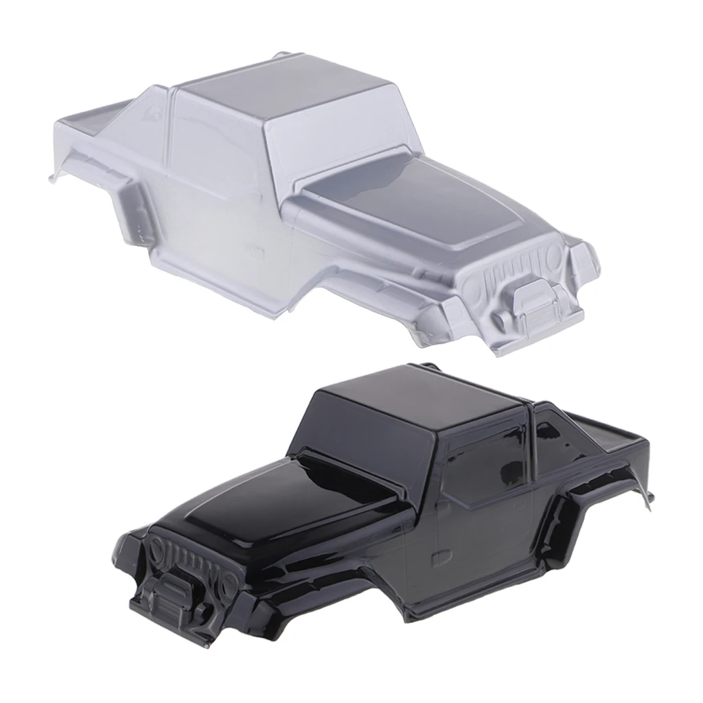 MagiDeal 1:10 RC Rock Crawlers Jeep Body Shell 250mm Wheelbase 2x DIY for Wrangler D90 Axial SCX10 DIY Accessory