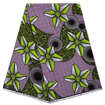 

Real Dutch wax African Wax Prints Fabric printed pattern 100% cotton material