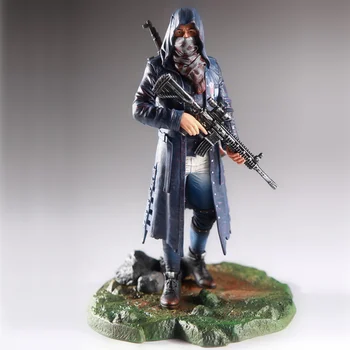 

PUBG Playerunknown's Battlegrounds Male Master Assassin Belief Clothes 98K M416 Eat chicken Action Figure Toys In Box