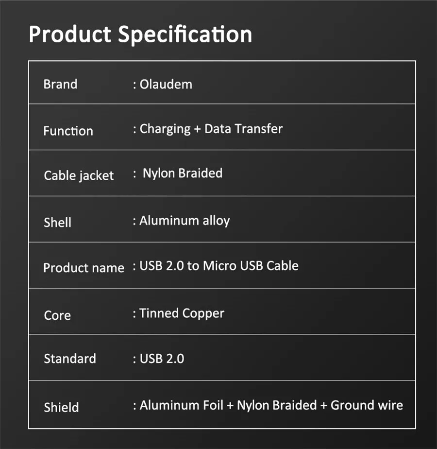 Cable USB Micro USB (7)