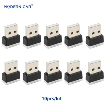 

MODERN CAR 10pcs SMD 5630 Car USB LED Atmosphere Lights Decorative Lamp Emergency Lighting Universal For Car Boats Computer 5V