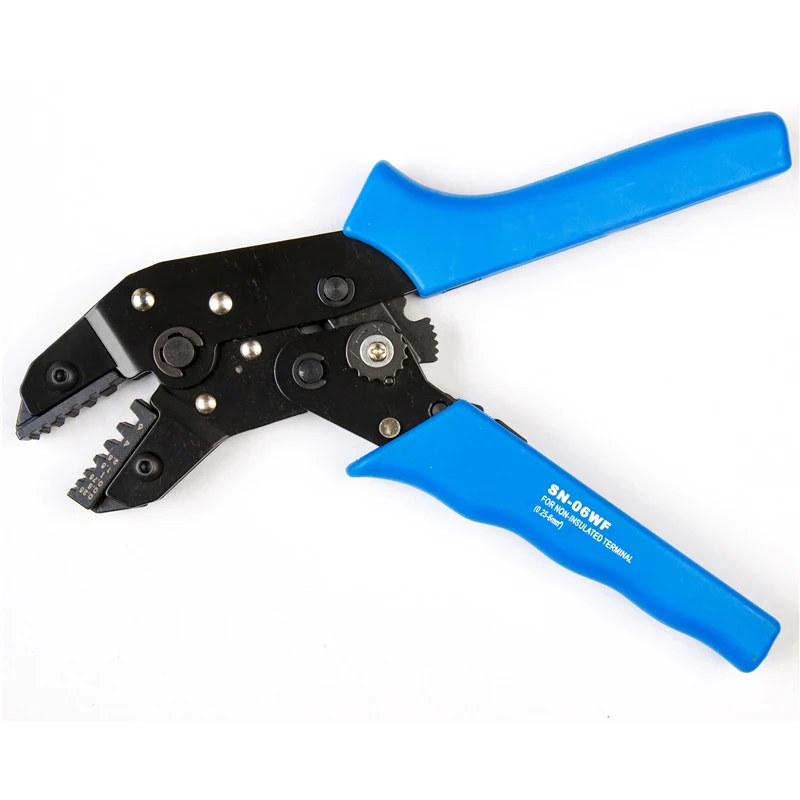 

1PC Professional SN-06WF 0.25-6mm2 Crimping Pliers Crimper Press Hand Tool 22-10AWG for End-sleeve Cable Clamp Locking Terminals