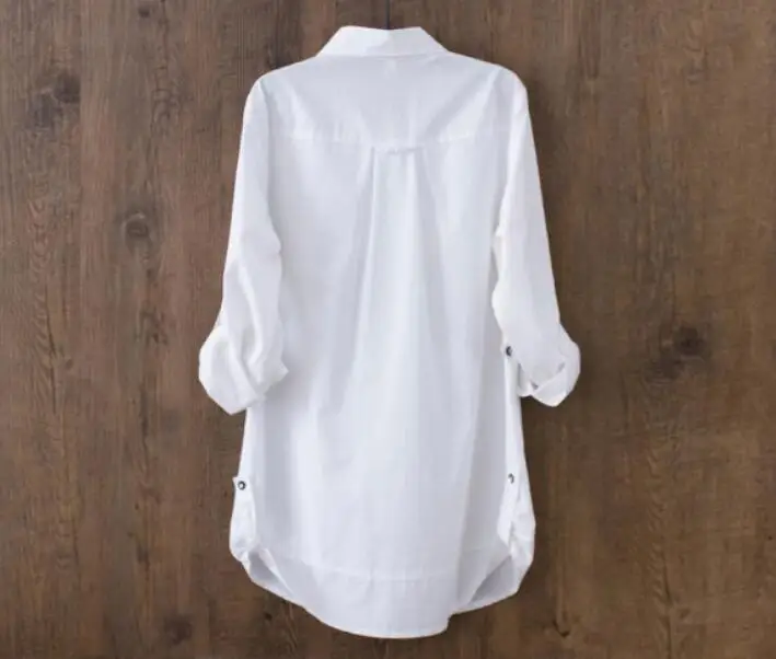 Женские рубашки, новинка, модная повседневная рубашка, женская одежда, тонкая белая блузка с длинным рукавом, элегантные офисные женские топы LY111