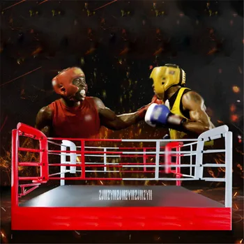 

4*4m Large Fighting Competition Kickboxing Boxing Platform Sport Game Fitness Boxing Ring Standard Ground Platform Cage 001