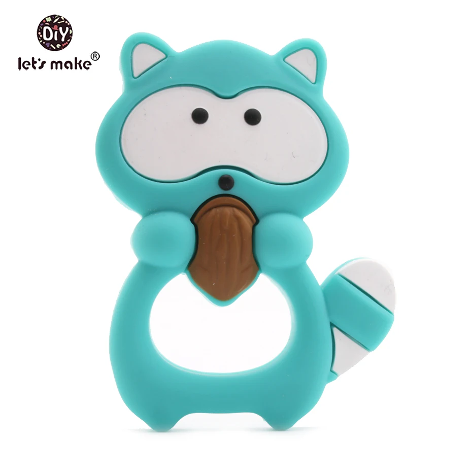 Fazer dos Desenhos Brinquedos para Chupeta Corrente com Berço Mordedor do Bebê Letmake Animados Silicone Bebê Mordedor Encantos Faça Você Mesmo Cama Móvel Pendurado Chocalho s 5 pc 10 Cheap Mordedores p bebê