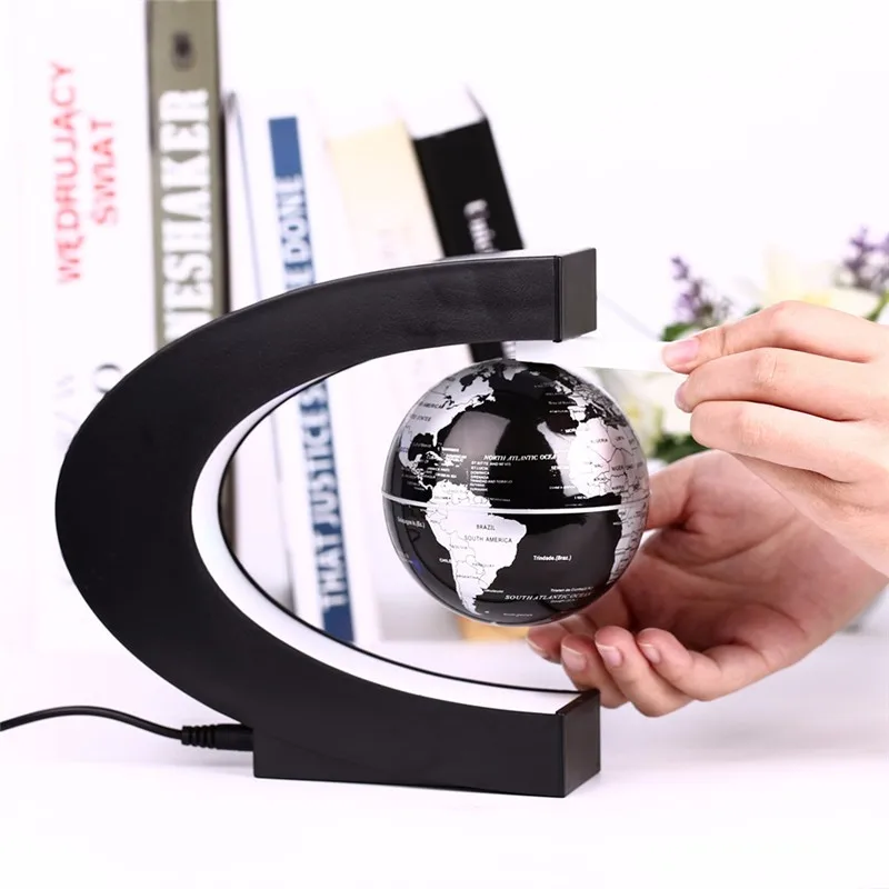 Mapa do Mundo Globo de Luz Novidade Antigravidade Levitação Magnética Flutuante Mágica Lâmpada Novel Aniversário Casa Dezembro Noite Led Luz 3 Cheap Luzes noturnas