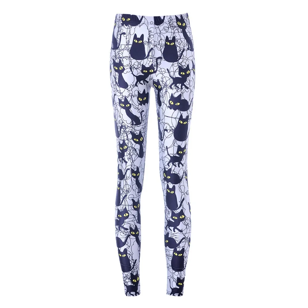 Hot selling High Elastic Design Vintage graffiti Leggings Floral patterned Print Leggins For Women Free Shipping Leggins Sale (23)
