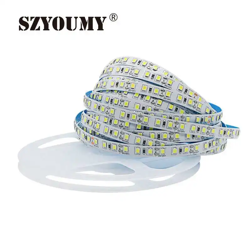 Светодиодная лента SZYOUMY SMD 600 высокой яркости 5 м 2835 светодиодов водонепроницаемая