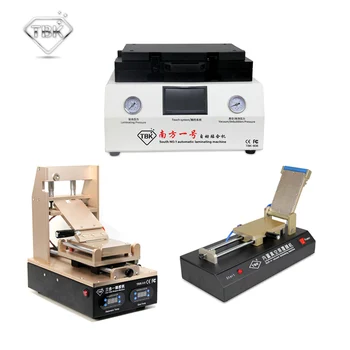 شراءTBK LCD TBK-808 OCA فراغ آلة تغليف + OCA فيلم آلة الترقق + معدات إصلاح 3in1 آلة الغراء إزالة