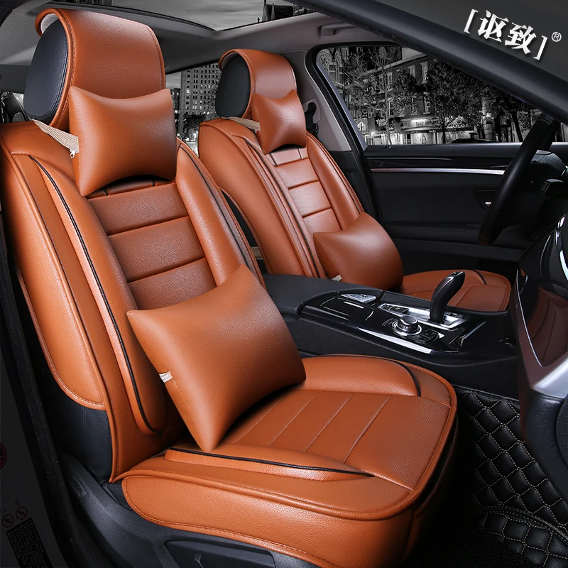 Кожаный чехол для автомобильного сиденья 2017 peugeot все модели 205 307 206 308 407 207 406 408 301 607