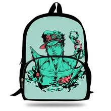 JoJo's Bizarre Adventure Print Kids Backpack School Bag For Teenage Boys/Girls Shoulder Bags Children Casual Laptop Backpack