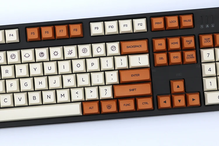 Mars colony XDAS profile keycap 121/163 dye сублимированный filco/DUCK/Ikbc MX Переключатель механическая клавиатура keycap, только продажа keycaps