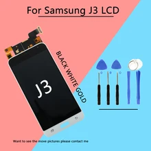 Дешевые 5,0 J3 ЖК-дисплей для SAMSUNG J3 2016 J3 2016 ЖК-дисплей Сенсорный экран планшета Дисплей для SAMSUNG GALAXY J3 2016 J320 J320FN бесплатная доставка