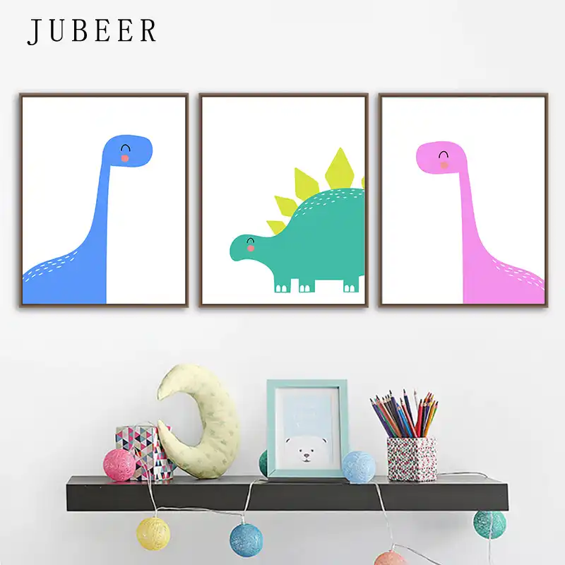 dinosaur prints nursery