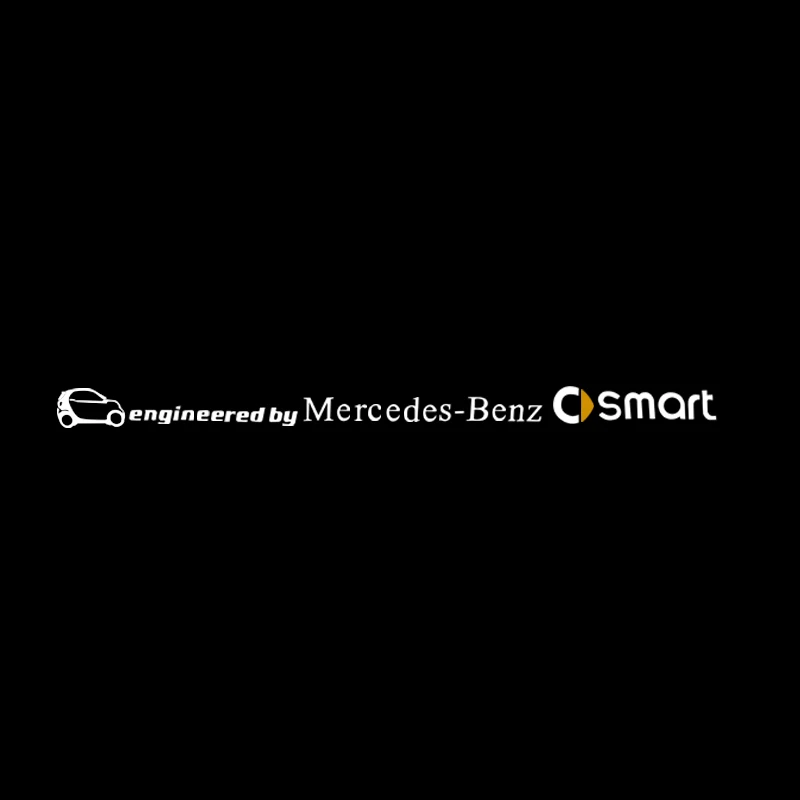 Автомобильная наклейка для Mercedes Smart Fortwo 453 451 450 с логотипом и буквами
