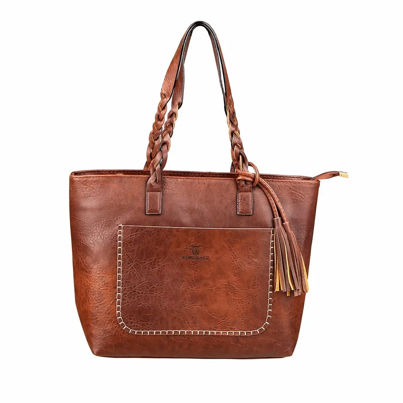 SWDF новые женские роскошные кожаные сумки масляные сумки Bolsa Feminina дизайнерская сумка на плечо женская сумка Большая вместительная сумка