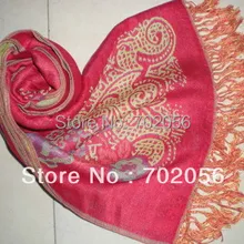 Ощущение хлопка шарф обернуть шаль шарфы 9 шт./лот c#2442