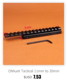 ohhunt Охота Прицел 4-12X50EG Тактический Красный Зеленый Точкий Лазер и не Голографическая Оптический Прицел для Пневматического Пистолета Оружия