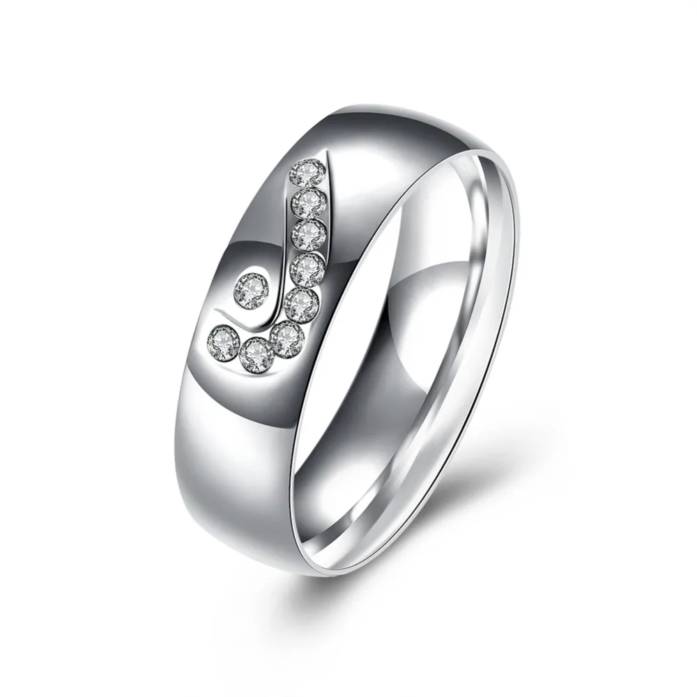 1 pcs 2016 new classic private design white gold style western titanium couple engagement wedding rings - Western Style Wedding Rings 1 pcs 2016 new classic private design white gold style western titanium couple engagement wedding rings - Western Style Wedding Rings