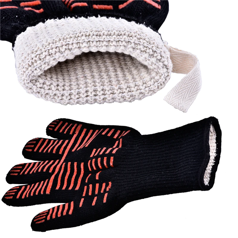 1 Pair Microwave Oven Gloves High Temperature Resistance Non slip Oven