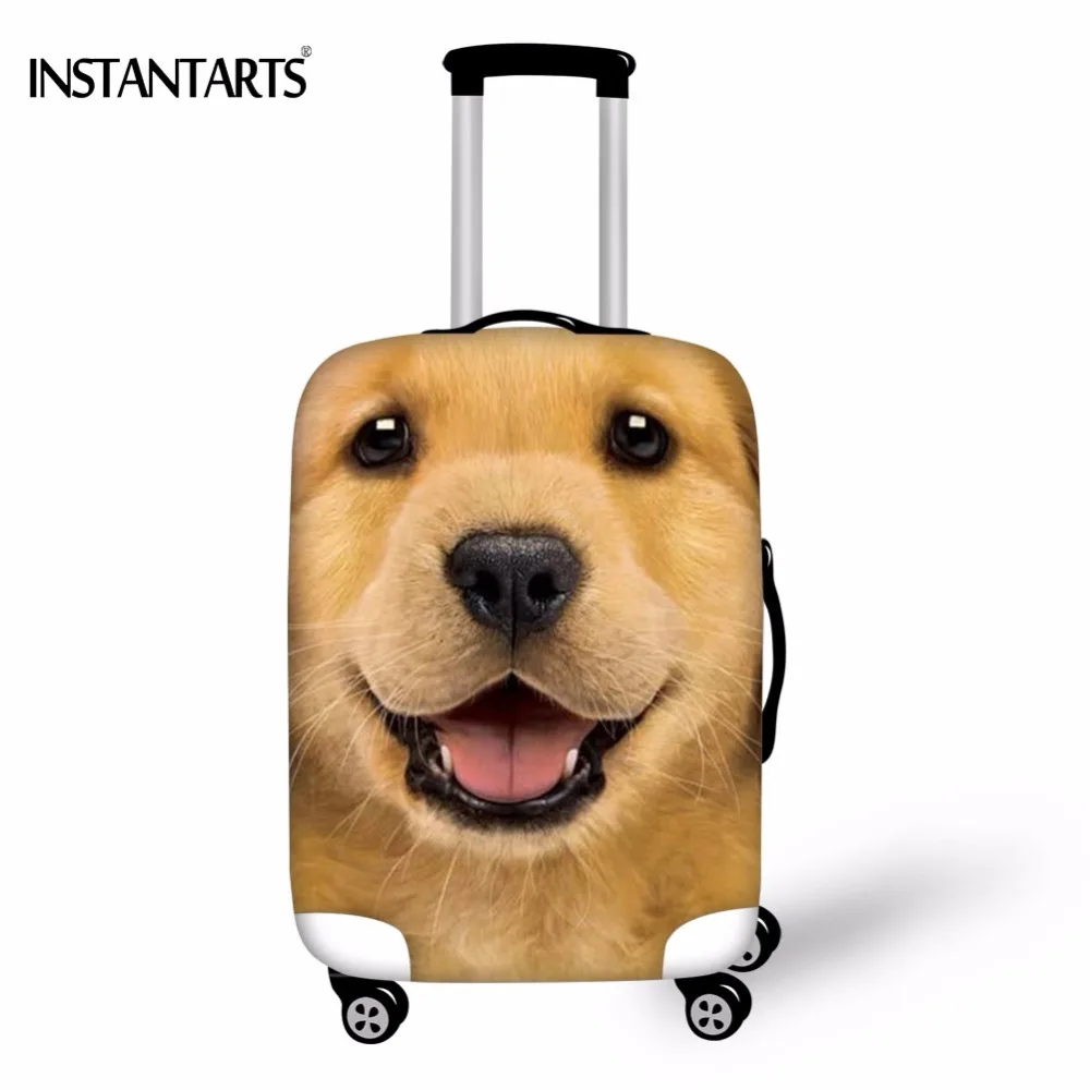 

INSTANTARTS Golden Retriever Dog Print Luggage Protective Covers Apply to 18 20 22 24 26 28 30 Inch Suitcase Travel Accessories