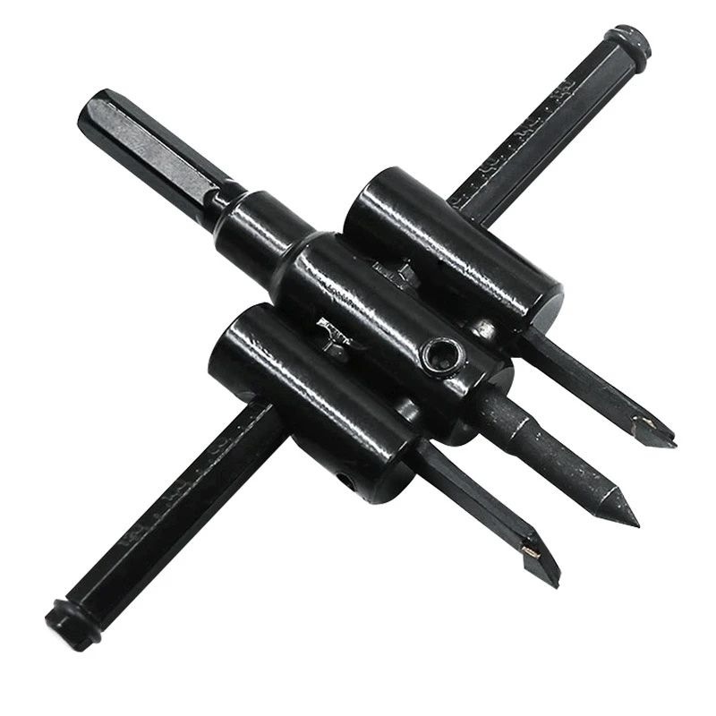 

Carpentry Hole Opener Cutter Aircraft Type Adjustable Reamer Bit Coated Drill Accessories Bits Hole Cutter