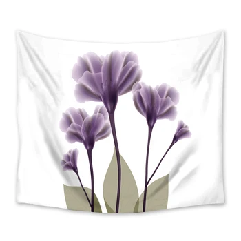 

X-ray Flower Pattern Tapestry, Painting Wall Hanging Home Decor for Living Room Bedroom Dorm Room