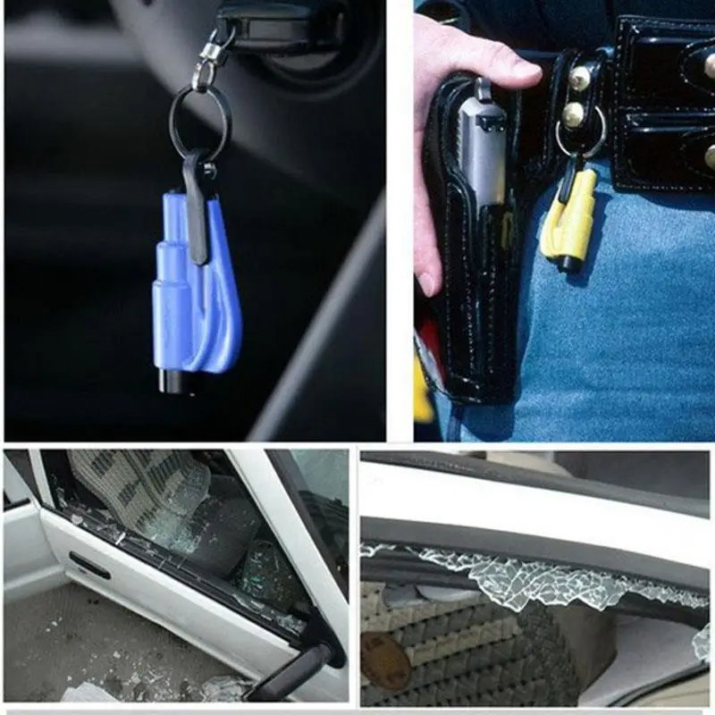 3 in 1 Emergency Mini Portable Safety Hammer Auto Car Window Glass Breaker Seat Belt Cutter Rescue Car Life-saving Escape Tool_8