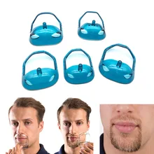 5 шт. для мужчин усы Shaper Стайлинг шаблон козлика направляющая для бороды трафарет бритья дизайн Инструмент Практичный укладка бороды инструмент