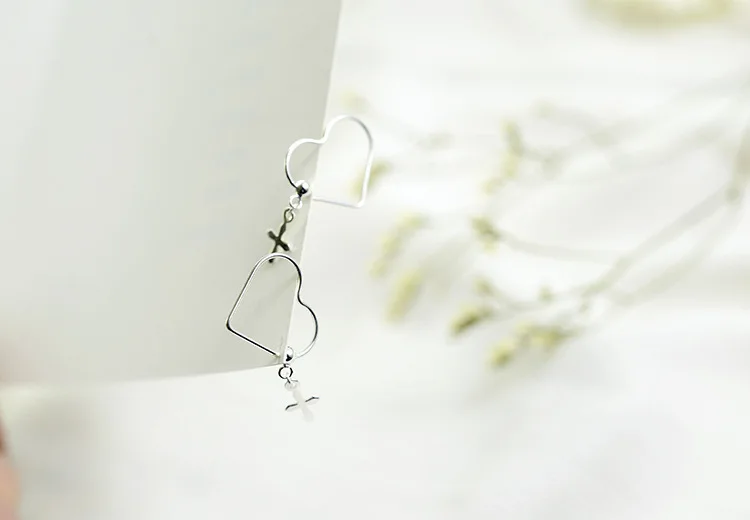 Сережка серьги из стерлингового серебра 925 пробы