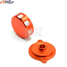 motorcycle cnc front&rear brake master cylinder reservoir cover cap orange For KTM DUKE 125 200 390 RC200 RC390 2012 2013 2014
