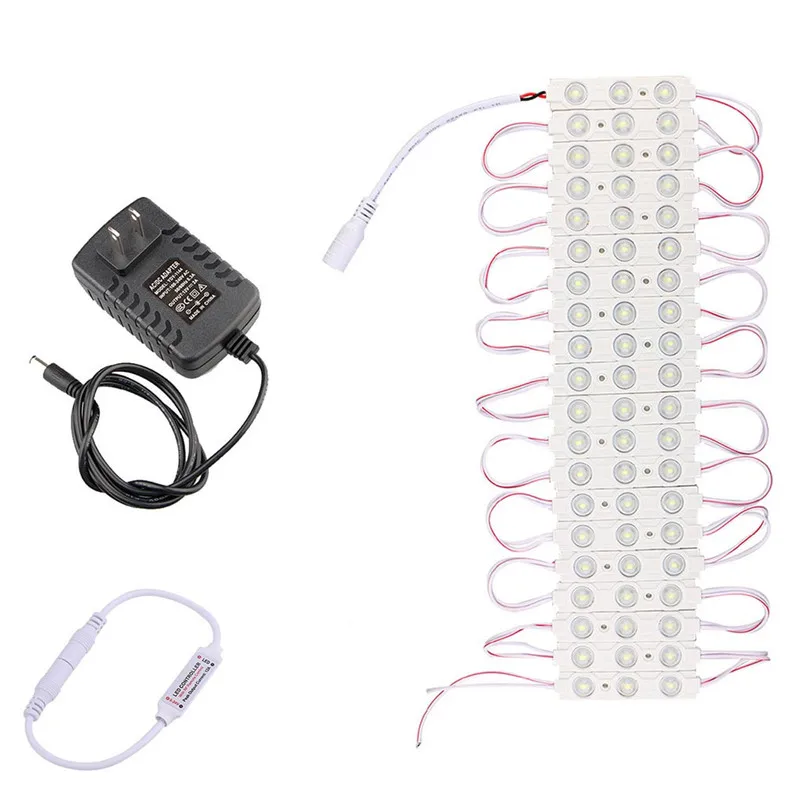 Dimmable 60 LED Mirror lights Vanity Light Kits Cosmetic Makeup Mirror Lights String Light Waterproof IP65 Luces 40FY2805