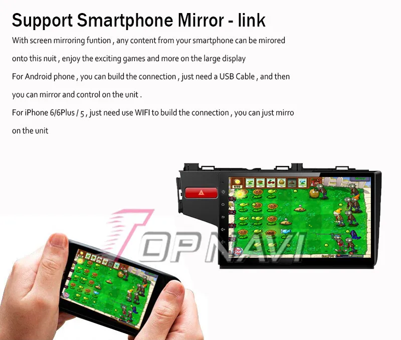 Perfect Topnavi 10.2" Quad Core Android 6.0 Car GPS Navigation for Fit for Honda Autoradio Multimedia Audio Stereo,NO DVD In Dash 20