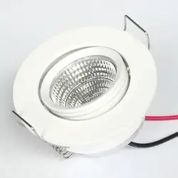 3 Вт светильники менять направление Малый встраиваемые потолочный светильник освещения кухня прожектор