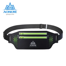 AONIJIE-riñonera ajustable para correr, bolsa para trotar, bolsa para viaje, Maratón, gimnasio, entrenamiento, Fitness, 6,9 pulgadas, soporte para teléfono, W946