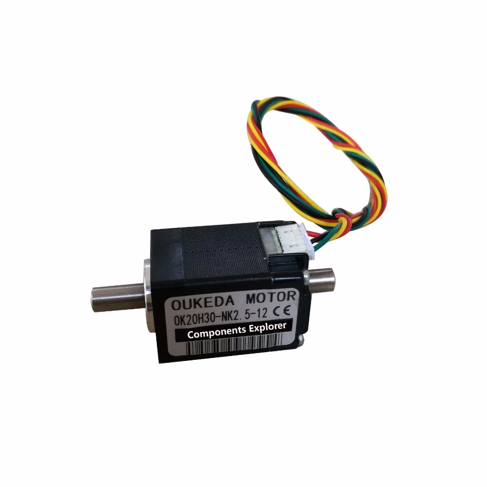 Nema8 полый вал шагового двигателя Hybird 2 фаза 0.8A 1 8 4 провода длина 30 мм для SMT Machanie