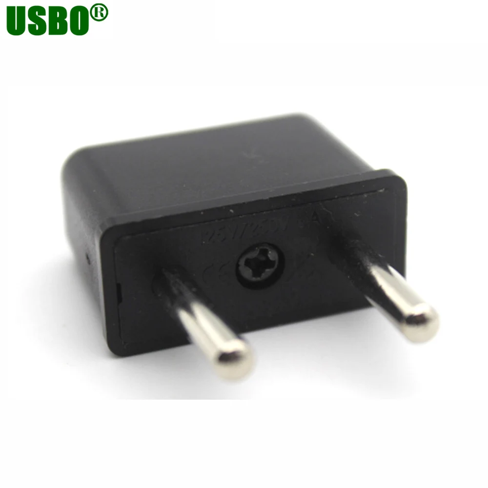 Wholesale 250v 6a Universal 2P euro connector japan AU US To EU Travel