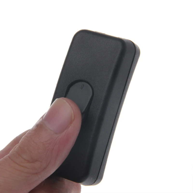 

5 Pcs AC 250V/125V 2A Plastic ON/OFF Button In Line Cord Switch Black