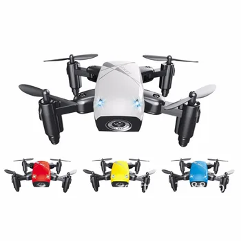 

S9 folding mini four-axis aircraft WIFI map transmission high aerial remote control aircraft small UAV