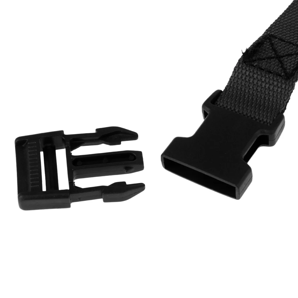 2pcs 1 meter 25mm Golf Trolley Webbing Straps/Luggage Tie down Straps with Quick Release Buckle