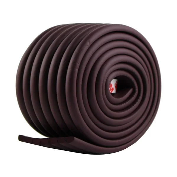 

2m Baby Child Kids Table Desk Furniture Edge Corner Safety Guard Protection Security Protector Wide Cushion Pad p(coffee)