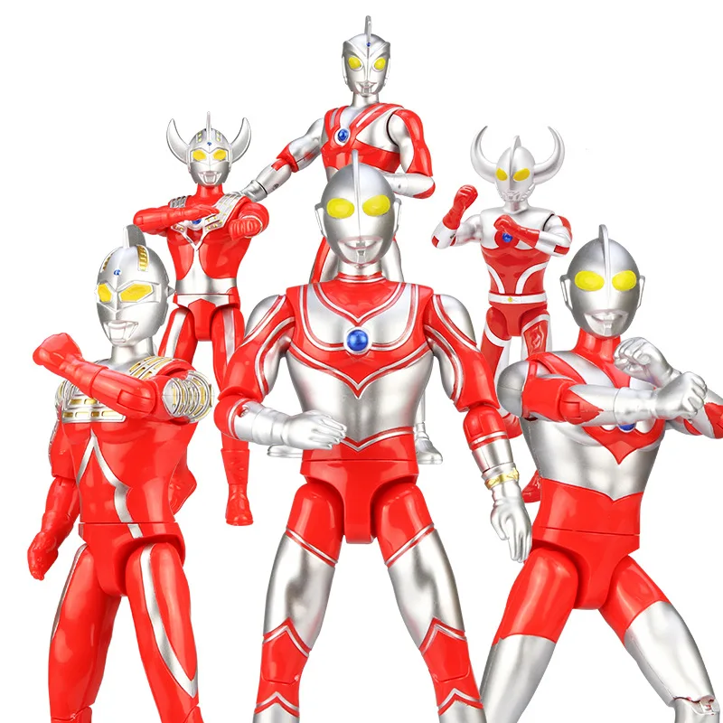 

Ultraman Taro Seven Jack Ace Father of Ultra Cute Action Figures PVC Doll Collection Model Toys Gifts